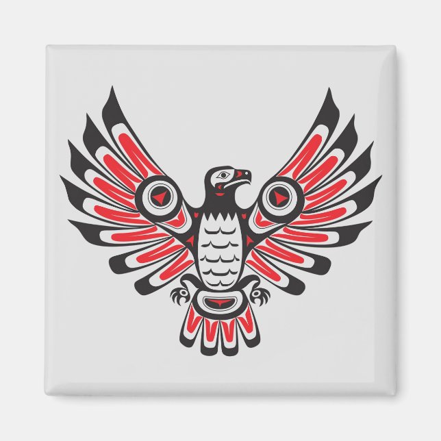 Native American Fire Bird  Magnet (Front)
