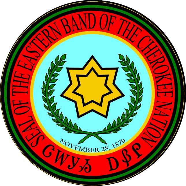 Native American Flag Eastern Band Cherokee Nation Sticker (Creator Uploaded)