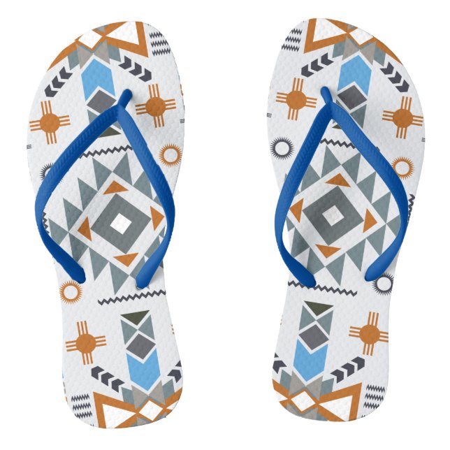 Native American Flip Flops (Footbed)