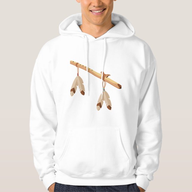 Native American Flute Hoodie (Front)