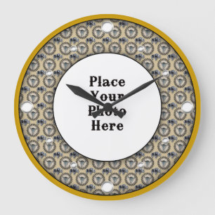 Native American Frame Your Photo Wall Clock