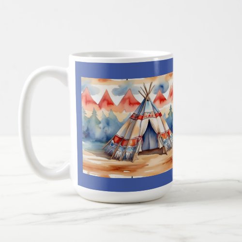 Native American  Gad Teepee Coffee Mug