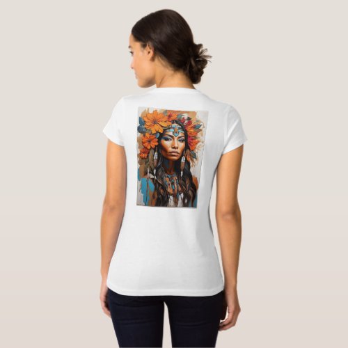 Native American Gad  woman T_Shirt