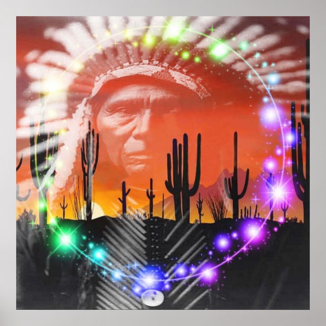 Native American Ghost Dance Poster (Front)