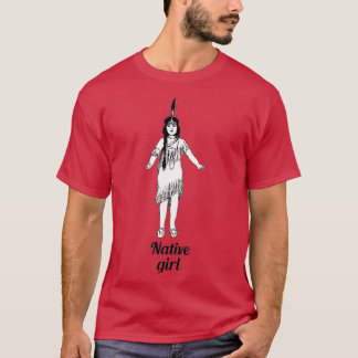 Native American girl 7  T-Shirt