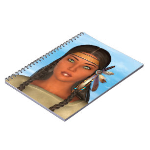 Native American Girl Notebook