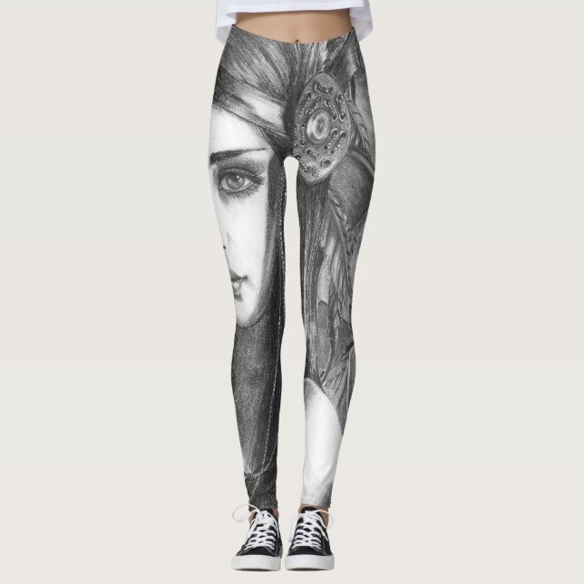 Native American Goddess Leggings (Front)