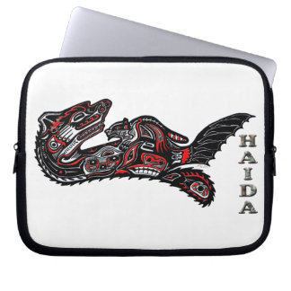 Native American Haida Otter Art Laptop Sleeve