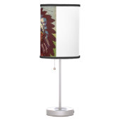 Native American Headdress Chief Table Lamp (Right)