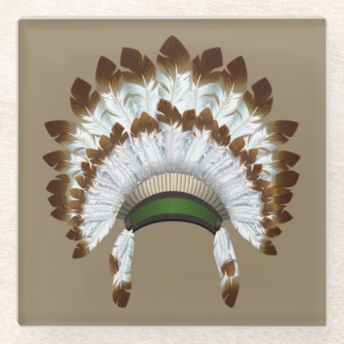 Native American Headdress Coaster