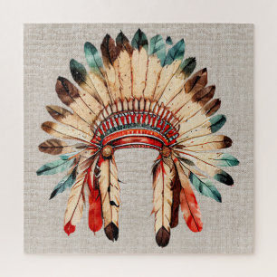 Native American Headdress Puzzle