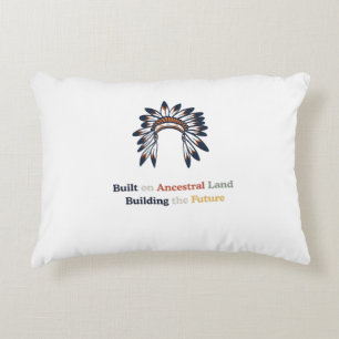 Native American Heritage Month Ancestral Land  Accent Pillow