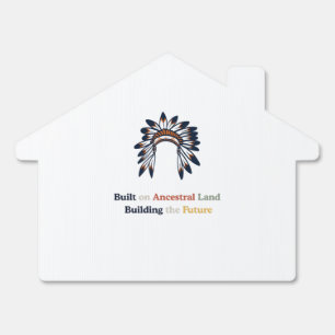 Native American Heritage Month Ancestral Land Sign