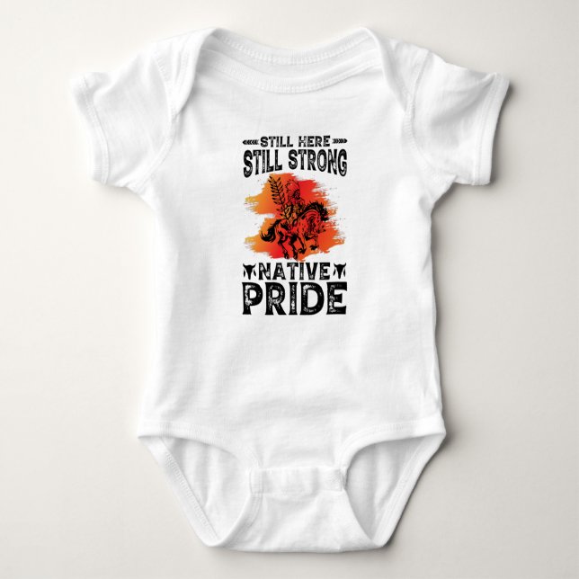 Native American Heritage Month Baby Bodysuit (Front)