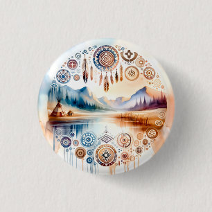 Native American Heritage Month Button