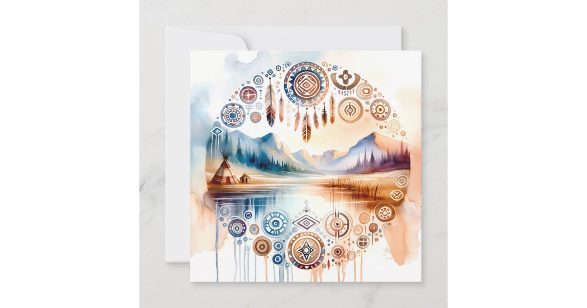 Native Program Invitation Native American Heritage Month Invitation | Zazzle