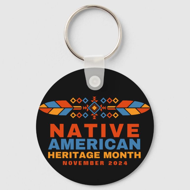 Native American Heritage Month Keychain (Front)