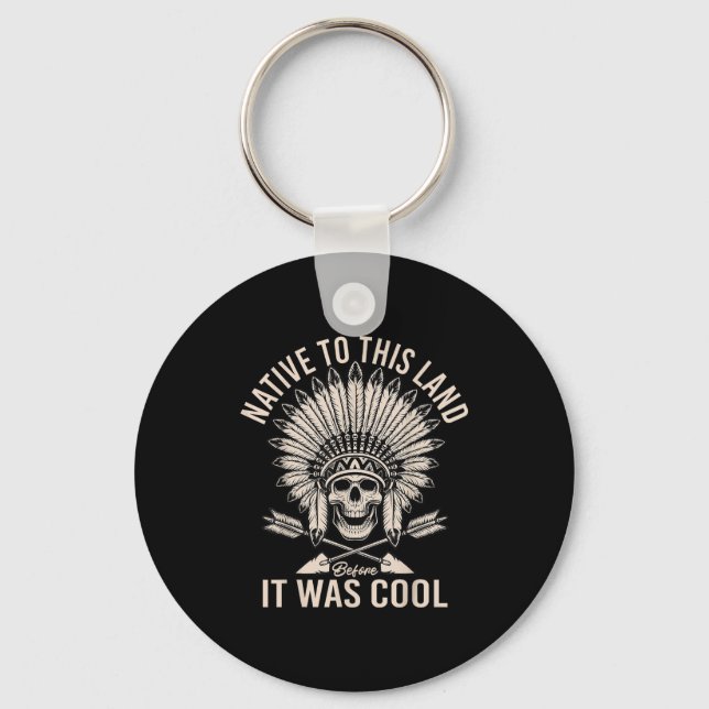 Native American Heritage Month Native Pride  Keychain (Front)