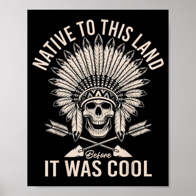 Native American Heritage Month Native Pride  Poster (Front)