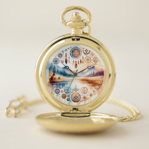 Native American Heritage Month Pocket Watch