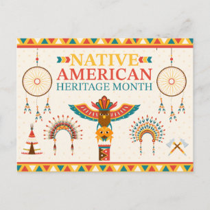 Native American Heritage Month Postcard