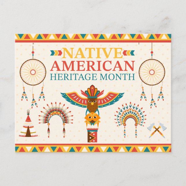 Native American Heritage Month Postcard (Front)