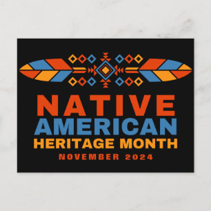 Native American Heritage Month Postcard
