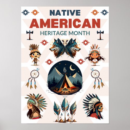 Native American Heritage Month Poster