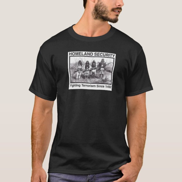 Native American Homeland Security T-shirts | Zazzle.com