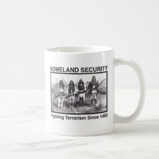 Native American Homeland Security T-shirts Coffee Mug