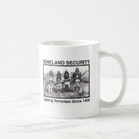 Native American Homeland Security T-shirts Coffee Mug