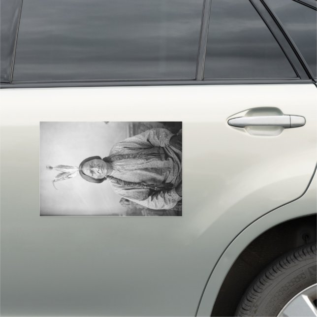 Native American Icon: Lakota Leader Sitting Bull   Car Magnet (In Situ)