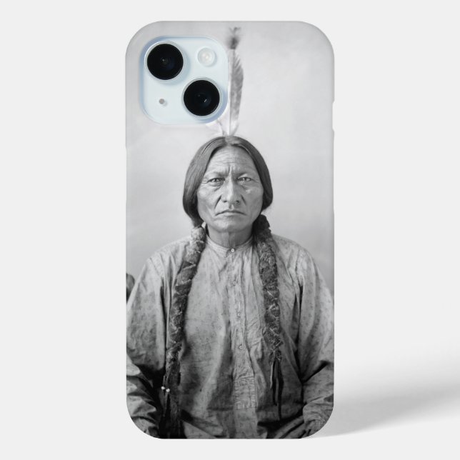 Native American Icon: Lakota Leader Sitting Bull   Case-Mate iPhone Case (Back)