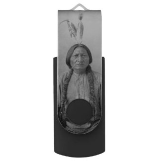 Native American Icon: Lakota Leader Sitting Bull   Flash Drive