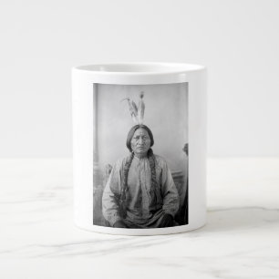 Native American Icon: Lakota Leader Sitting Bull   Giant Coffee Mug