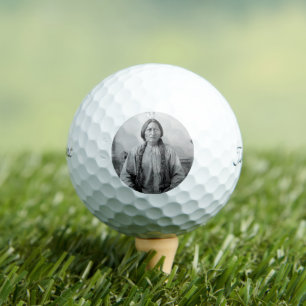 Native American Icon: Lakota Leader Sitting Bull   Golf Balls