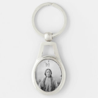 Native American Icon: Lakota Leader Sitting Bull   Keychain