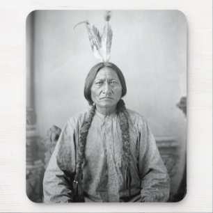 Native American Icon: Lakota Leader Sitting Bull   Mouse Pad