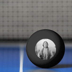 Native American Icon: Lakota Leader Sitting Bull   Ping Pong Ball