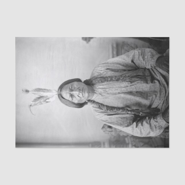 Native American Icon: Lakota Leader Sitting Bull   Tissue Paper (Front)