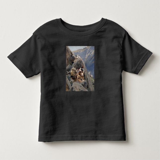 Native American Icons: Apache Warriors, US Cavalry Toddler T-shirt (Front)