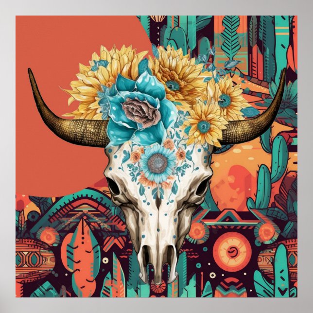 Native American Indian Art Print (Front)