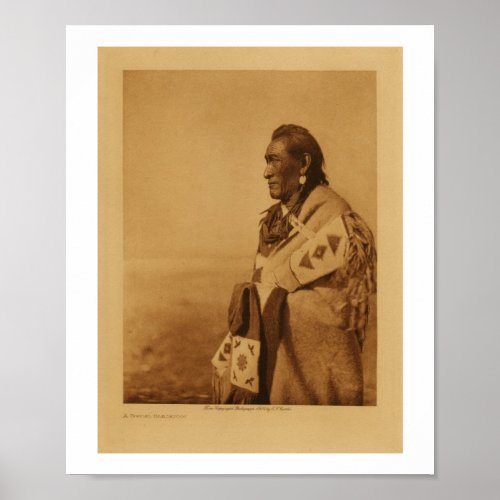 Native American Indian Blackfoot Art Print Poster