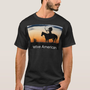NATIVE AMERICAN Indian Bow Arrow Horse Warrior Su T-Shirt
