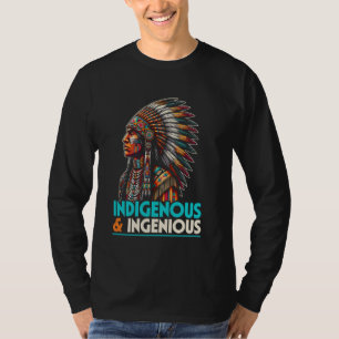 Native American Indian Cherokee Apache Tribe Indig T-Shirt