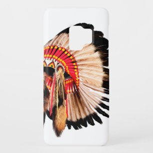 native american indian chief headdress (indian chi Case-Mate samsung galaxy s9 case