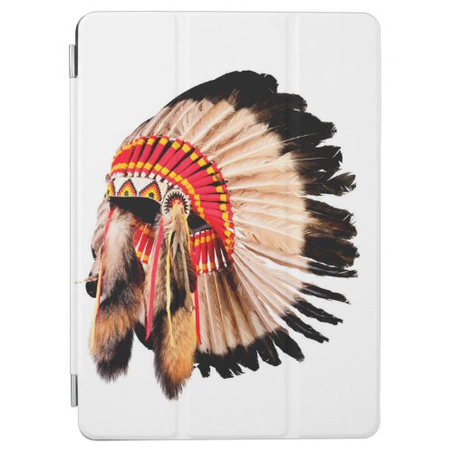 native american indian chief headdress indian chi iPad air cover