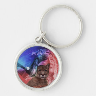 Native American Indian Chief Keychain