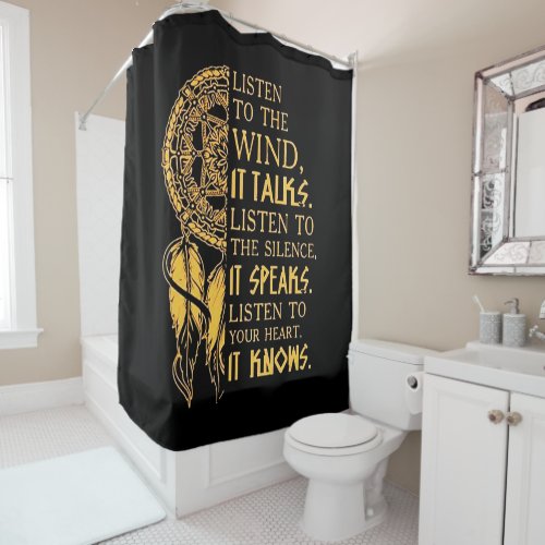 Native American Indian Chiefs 05 Shower Curtain