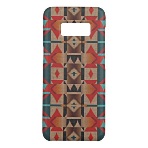 Native American Indian Cute Tribal Mosaic Pattern Case_Mate Samsung Galaxy S8 Case